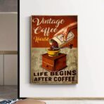 poster vintage cafe