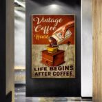 poster vintage cafe