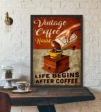 poster vintage cafe