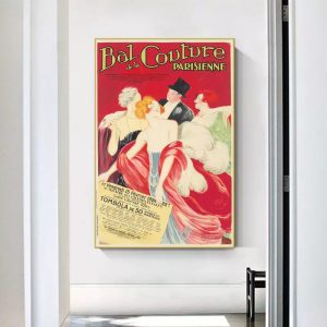 poster vintage couture