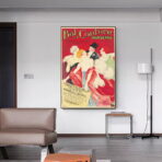 poster vintage couture