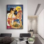 poster vintage hawaii