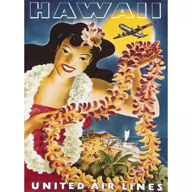 poster-vintage-hawaii_3 poster vintage hawaii
