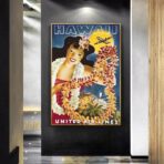 poster vintage hawaii