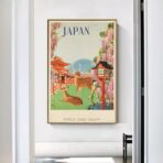 poster vintage japon