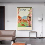 poster vintage japon