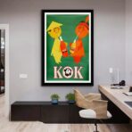 poster vintage kok