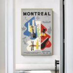 poster vintage montréal