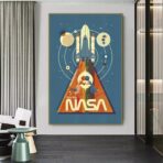poster vintage nasa