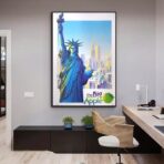 Affiche Vintage <br> New-York – Image 3