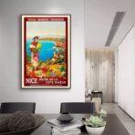 poster vintage nice