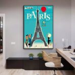 poster vintage paris