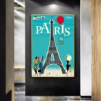 poster vintage paris