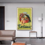 poster vintage torino