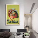 poster vintage torino