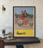 poster vintage vespa