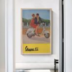 poster vintage vespa