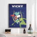 poster vintage vichy