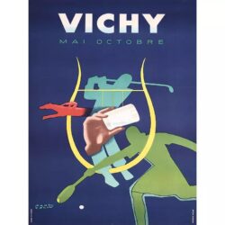 poster vintage vichy