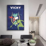poster vintage vichy