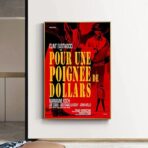 Affiche Vintage <br> Pour Une Poignée De Dollars – Image 2