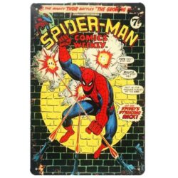 spider man plaque