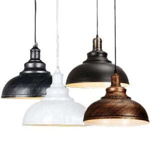 suspension vintage cuivre