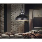 suspension vintage cuivre