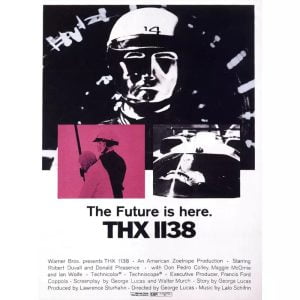 thx 1138 affiche