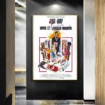 vivre et laisser mourir affiche
