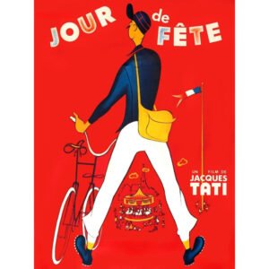 affiche jour de fete jacques tati