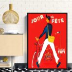 affiche jour de fete jacques tati