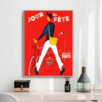 affiche jour de fete jacques tati