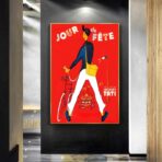 affiche jour de fete jacques tati