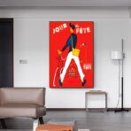 affiche jour de fete jacques tati