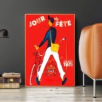 affiche jour de fete jacques tati