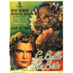 affiche la belle et la bete cocteau