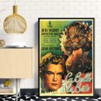 affiche la belle et la bete cocteau