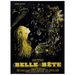 affiche la belle et la bete jean cocteau