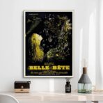 affiche la belle et la bete jean cocteau