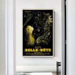 affiche la belle et la bete jean cocteau