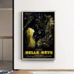 affiche la belle et la bete jean cocteau