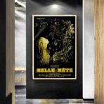 affiche la belle et la bete jean cocteau