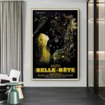 affiche la belle et la bete jean cocteau