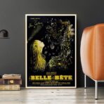affiche la belle et la bete jean cocteau