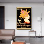 affiche la femme du boulanger