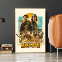 affiche la folle histoire de max et leon