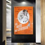affiche la nuit du chasseur