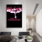 affiche le blob