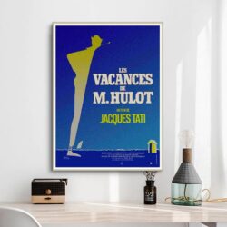 affiche les vacances de mr hulot